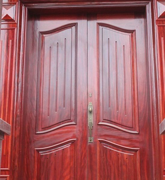 cửa gỗ 2 cánh hiện đại
