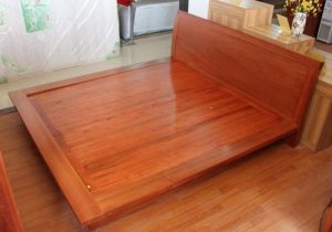 giường ngủ gỗ xoan đào Nhật