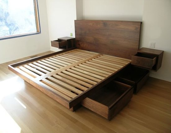 Mẫu giường ngủ đơn giản – phong cách Châu Âu – MS0010