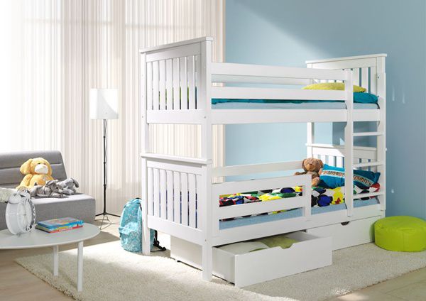 giường tầng gỗ tự nhiên cho trẻ