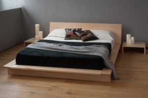 thiết kế giường ngủ gỗ