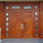 mẫu cửa gỗ căm xe