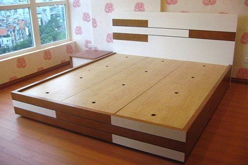 Giường ngủ gỗ công nghiệp đẹp – MS0013