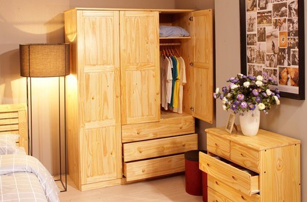 tủ quần áo gỗ tự nhiên